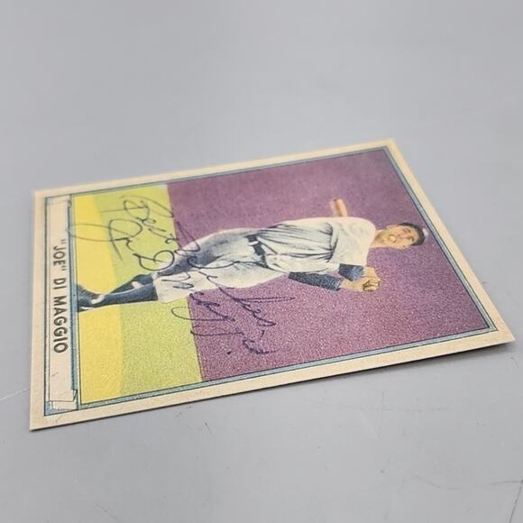 1941 Play Ball Joe DiMaggio Baseball Card Reproduction - Picture 7 of 8